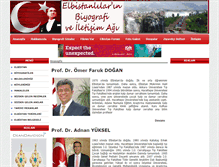 Tablet Screenshot of elbistanli.com